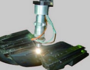 Laser processing application in the mould